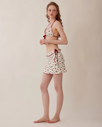 0 flower swim wear
