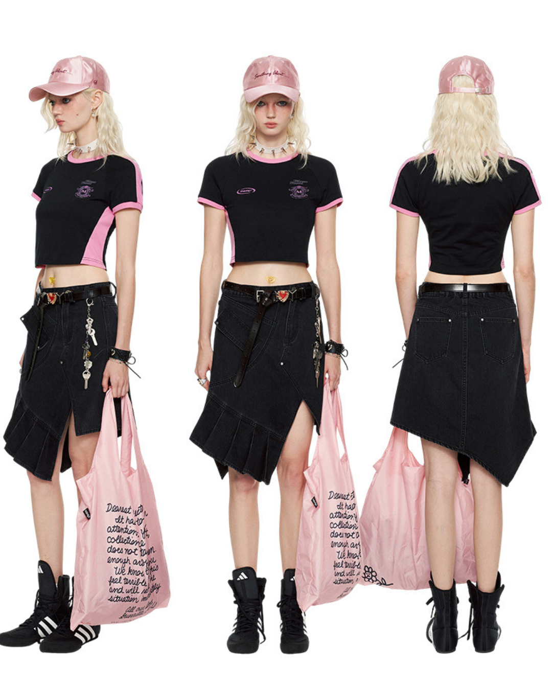 0 denim skirt