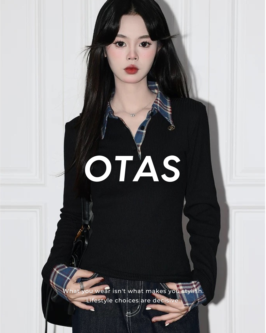 0 check knit