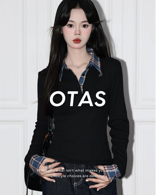 0 check knit