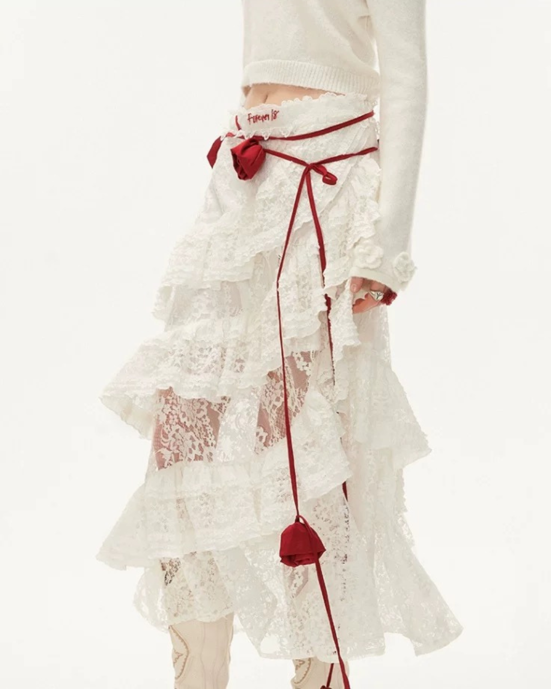 0 lace skirt