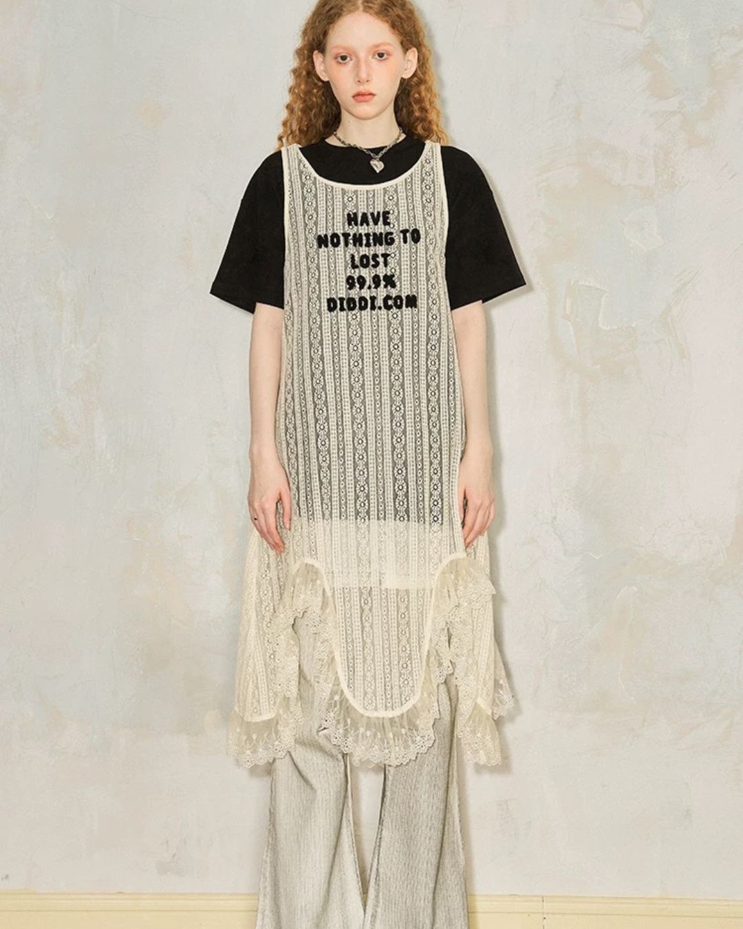 0 logo-T dress