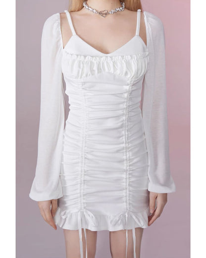 0 pleats one-piece
