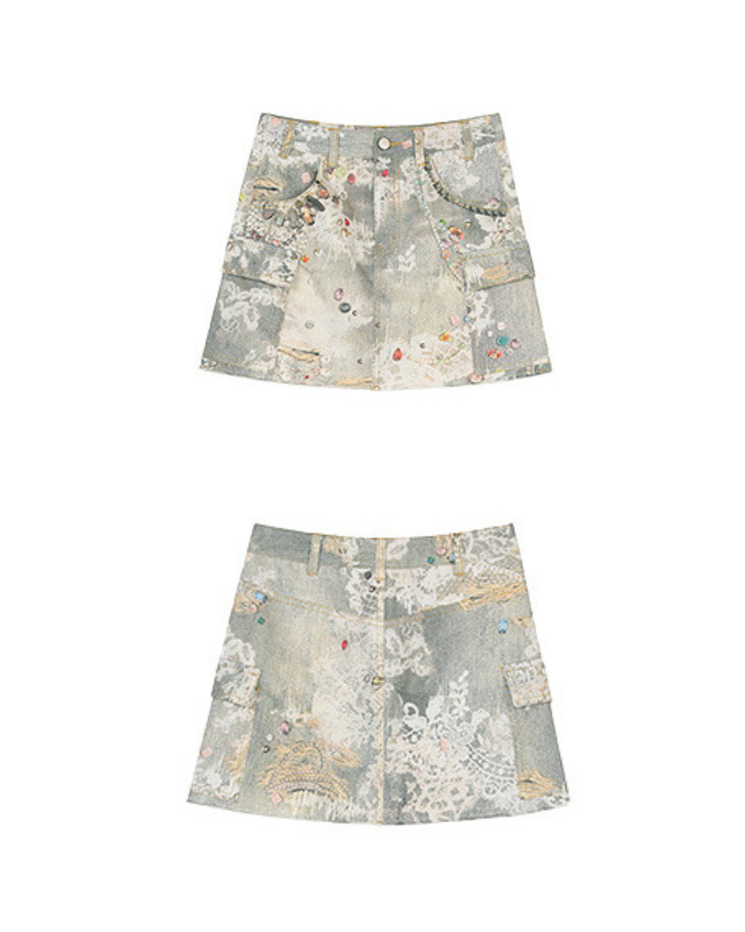 0 pearl skirt
