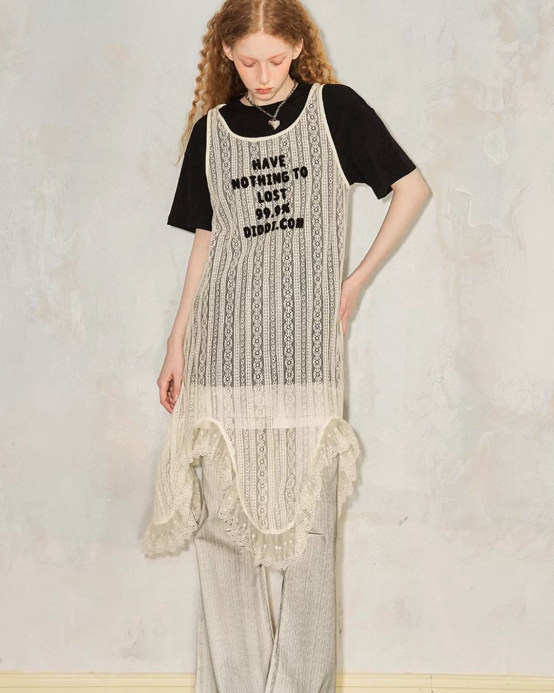 0 logo-T dress