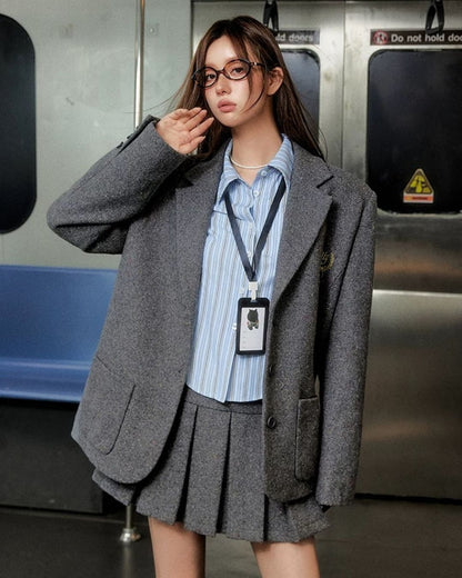 0 wool jacket set-up