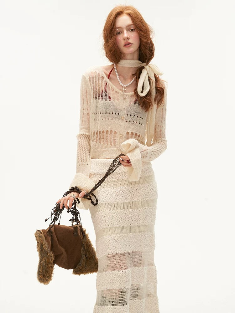 00 knit skirt