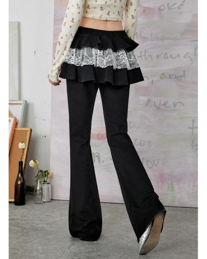 0 fake edge pants