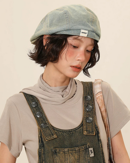 00 denim hat