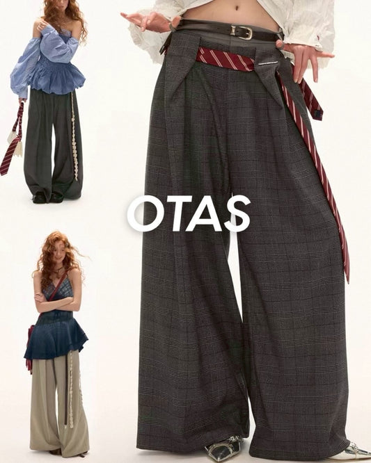 tuck wide pants