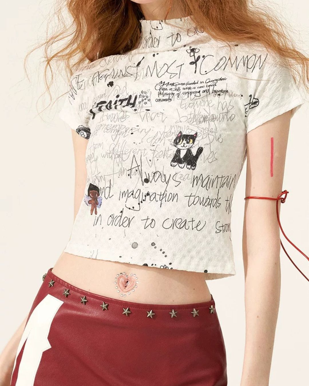 0 short logo-T