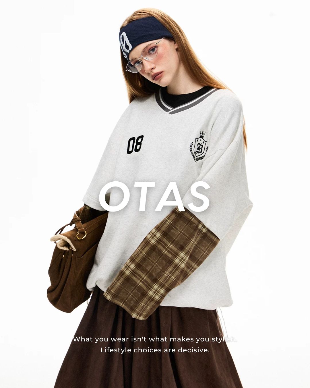 0 check sweater