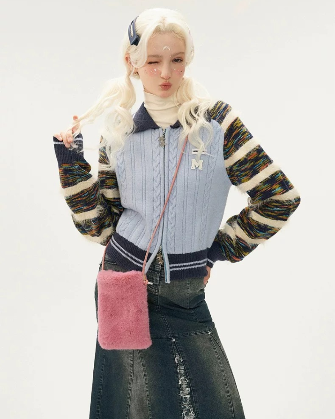 00 rétro cardigan