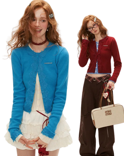 0 knit cardigan