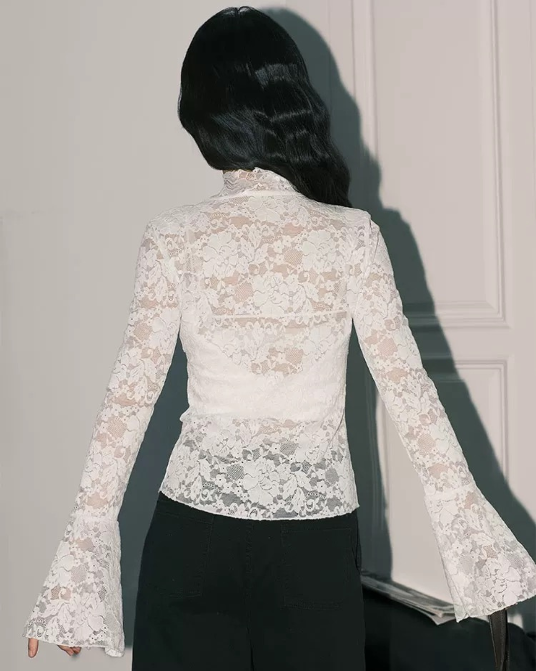 0 lace blouse