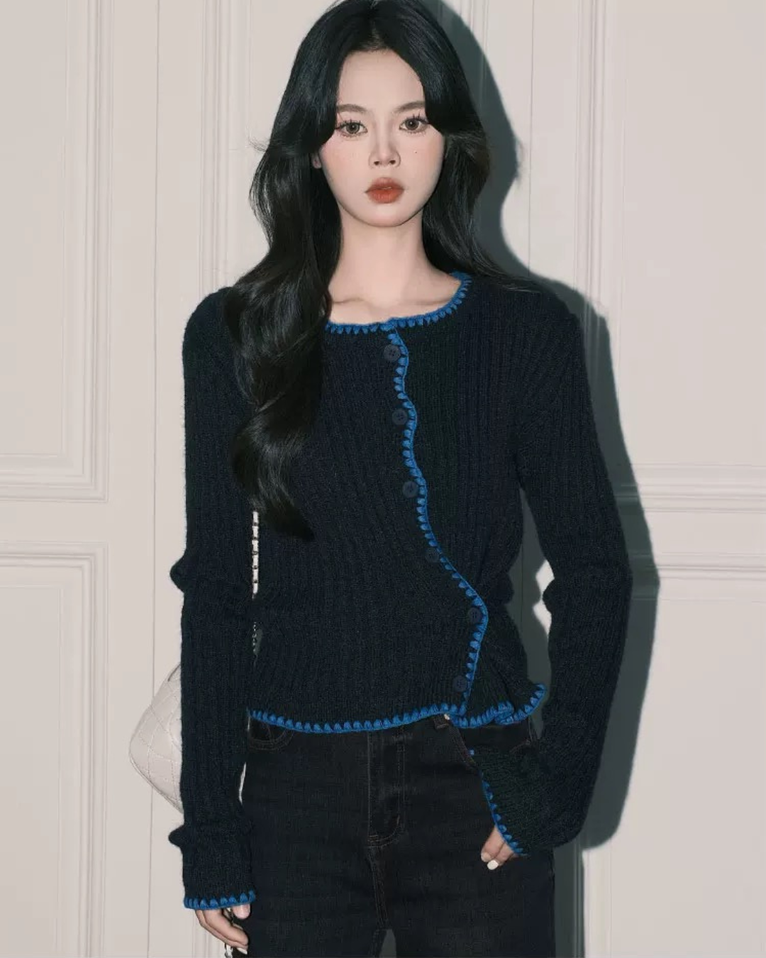 0 rétro cardigan