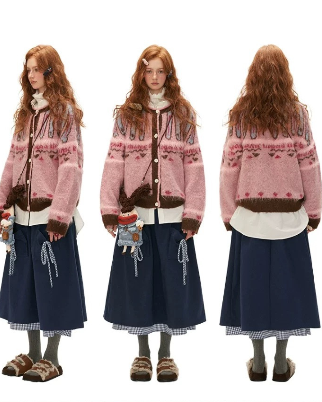 0 rétro cardigan