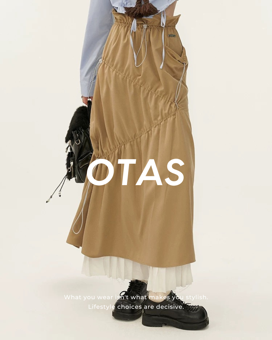 00 pleats skirt