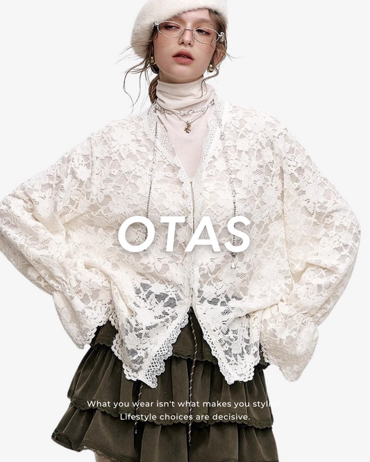 0 lace cardigan