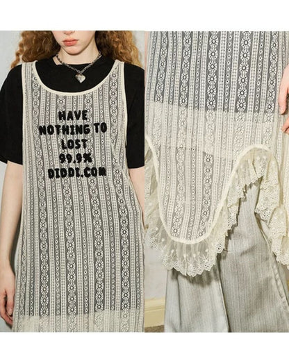 0 logo-T dress