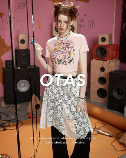 0 low-lace skirt