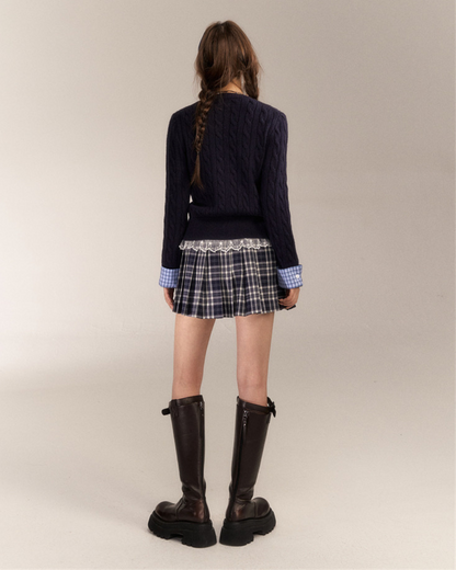 00 rétro cardigan