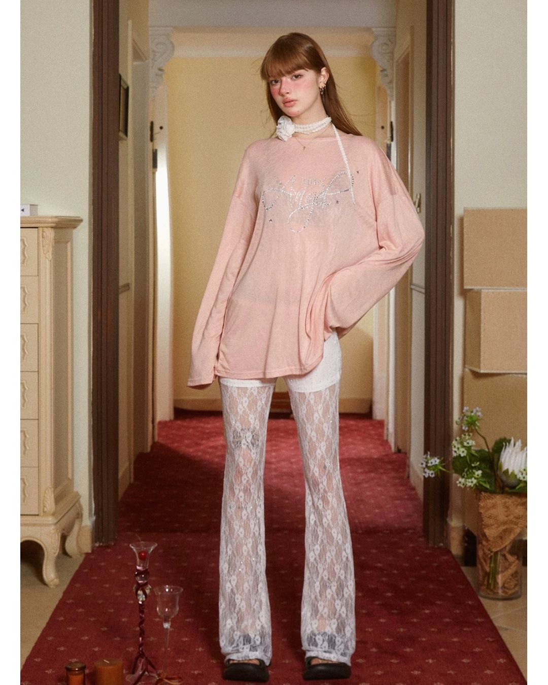 0 lace pants