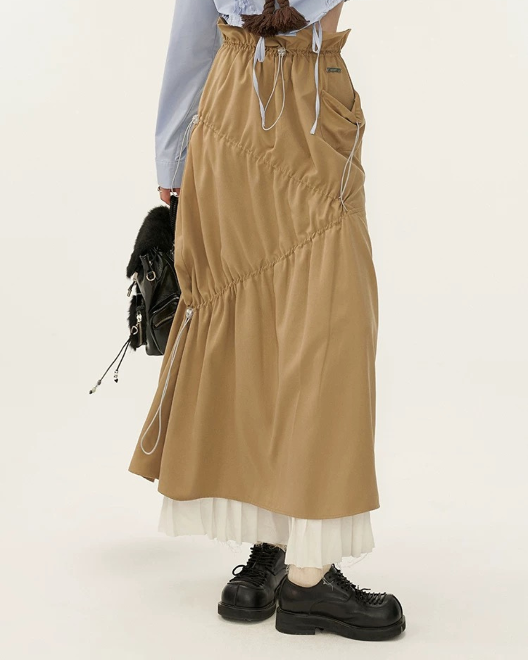 00 pleats skirt