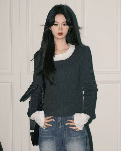 0 sleeve sweater