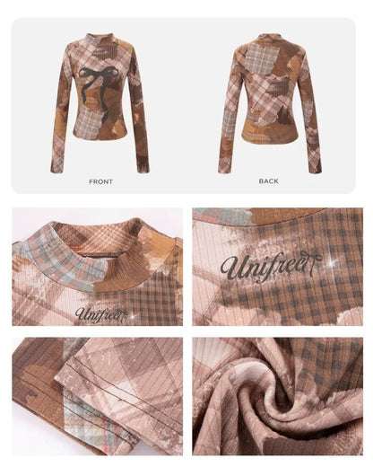 0 rétro blouse