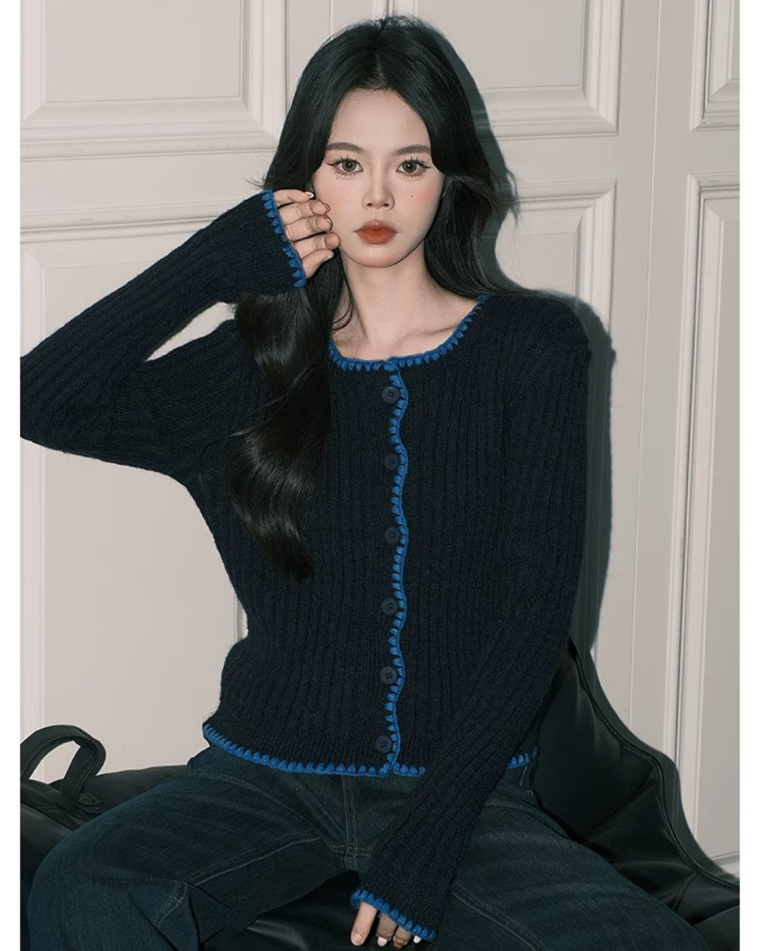 0 rétro cardigan