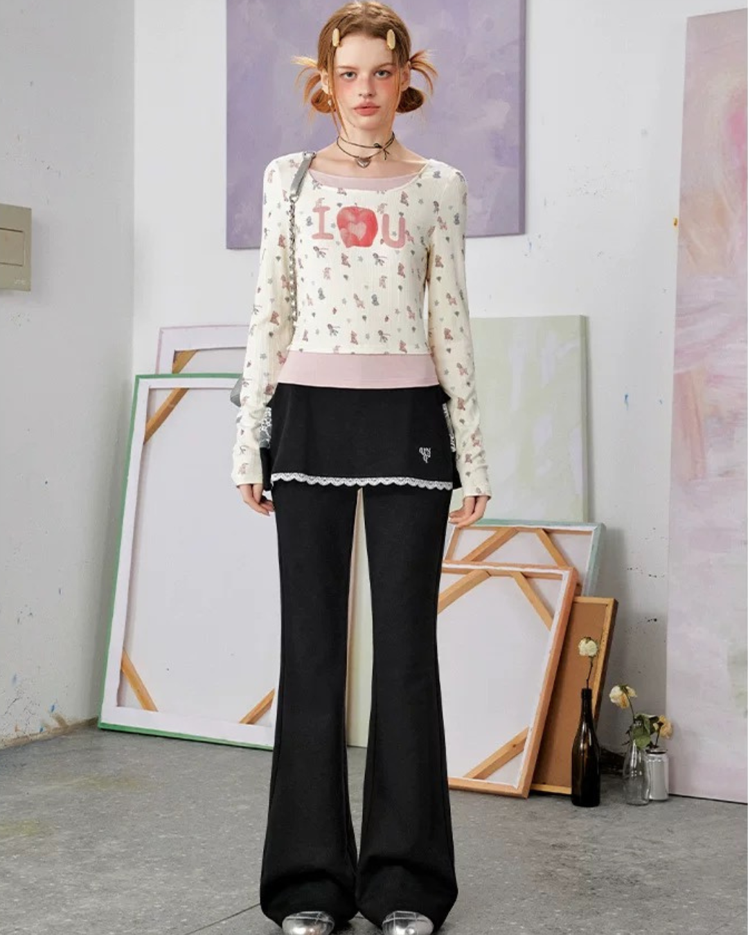0 fake edge pants