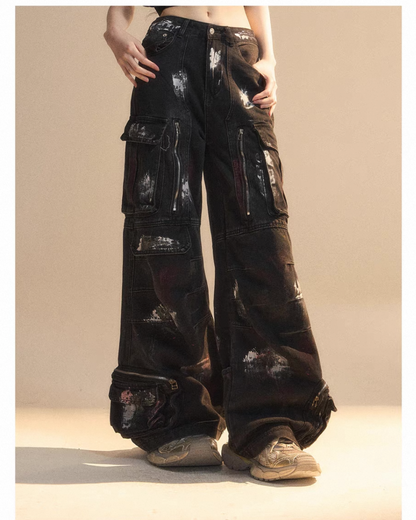 dirty denim pants
