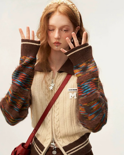00 rétro cardigan