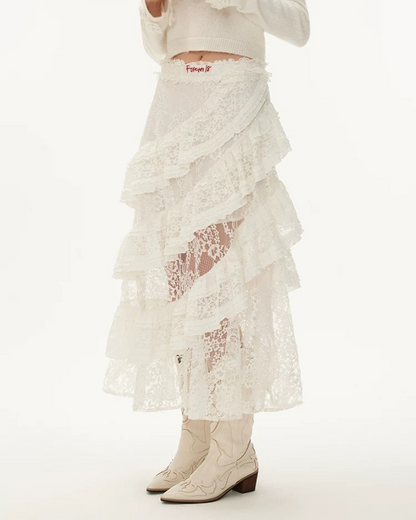 0 lace skirt