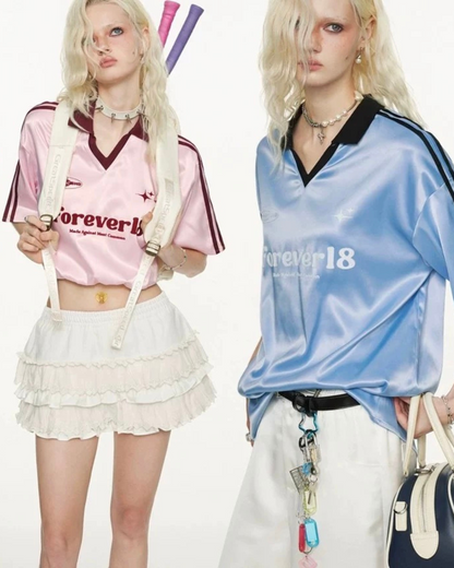 0 satin ss sweater