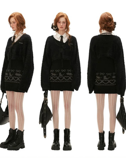 0 knit dress