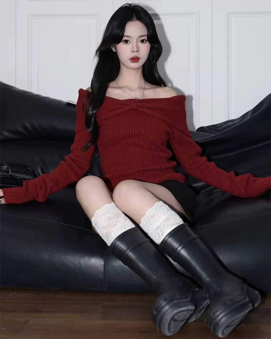 0 ribbon sweater