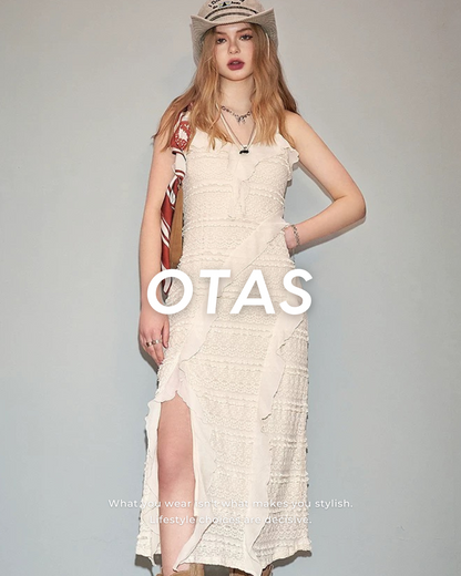 0 slit dress