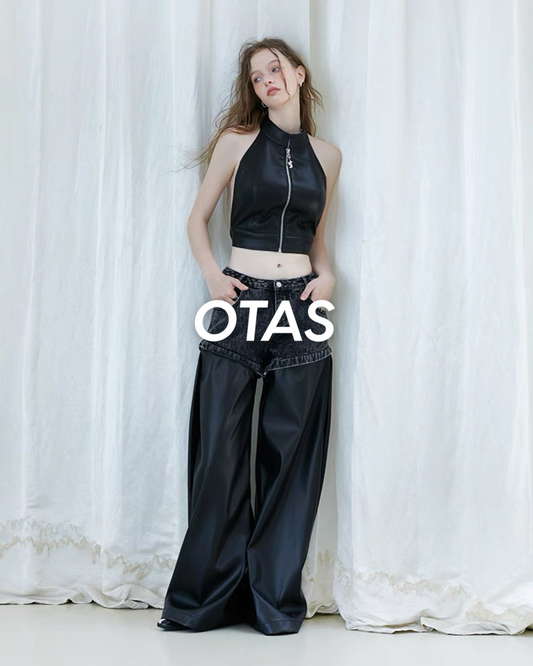leather no sleeves tops