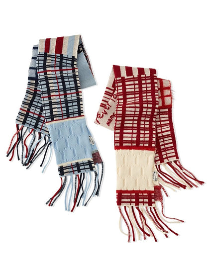 00 check scarf