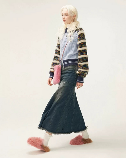 00 rétro cardigan