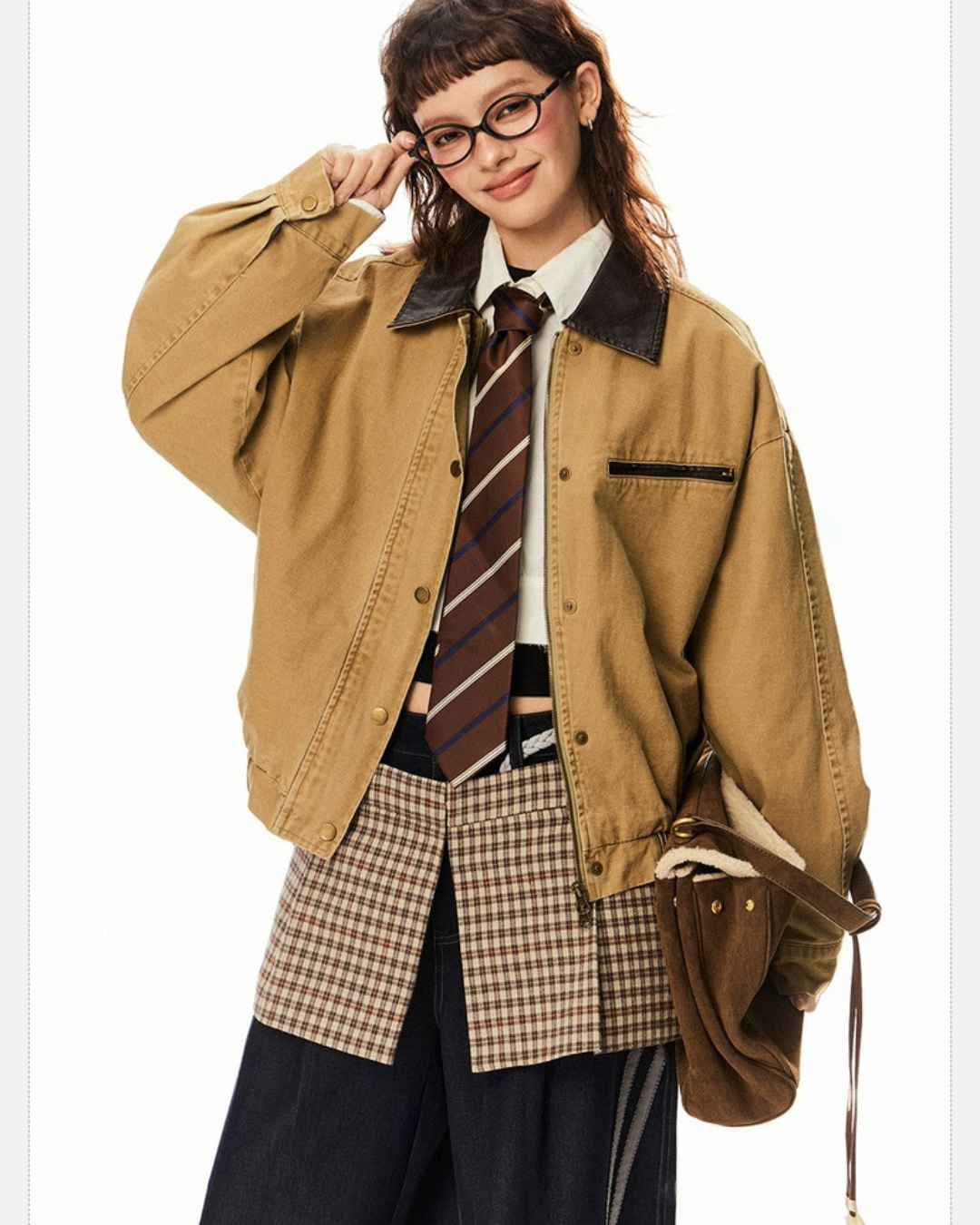 0 mustard jacket