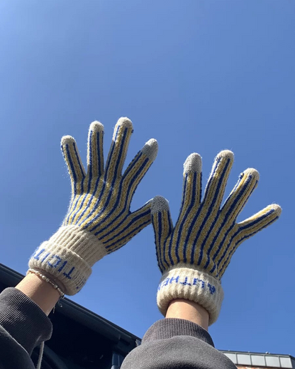 00 stripe gloves