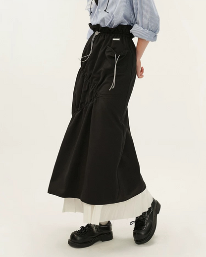 00 pleats skirt