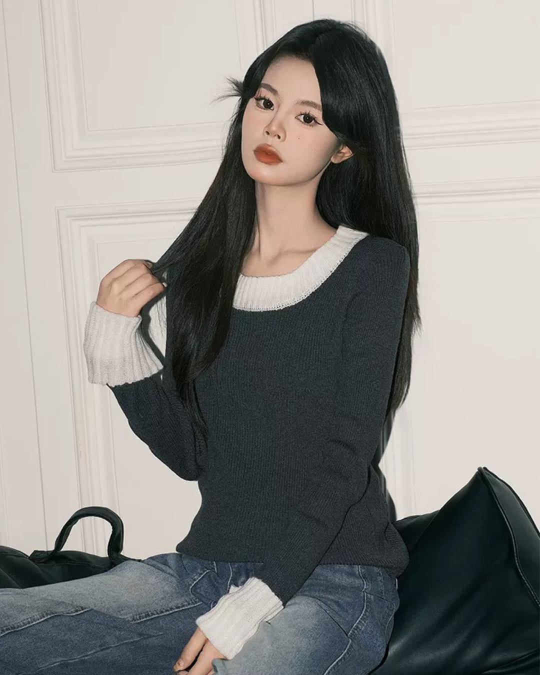 0 sleeve sweater