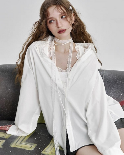 White fairy shirt