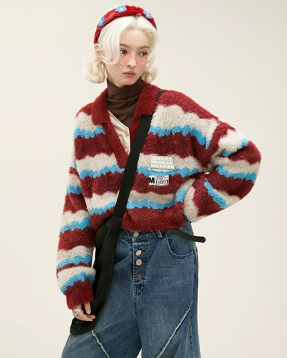 01 polo cardigan
