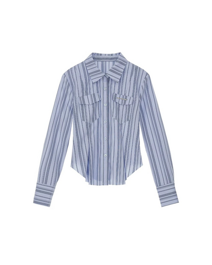 0 stripe shirt