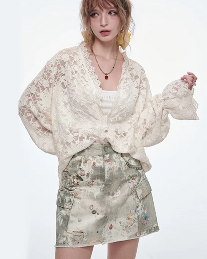0 pearl skirt